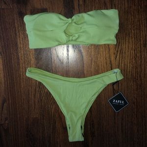 Green Bathing Suit